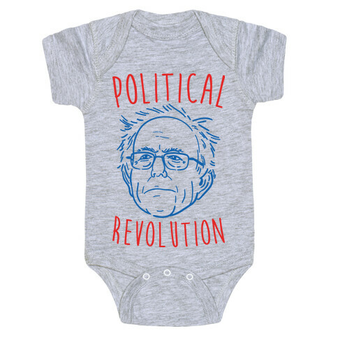 Bernie Political Revolution Baby One-Piece