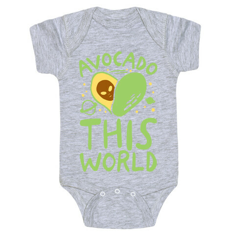 Avocado This World Baby One-Piece