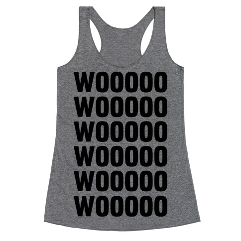 Woo Guy Racerback Tank Top