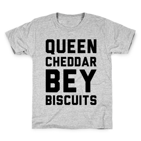 Queen Cheddar Bey Biscuits Parody  Kids T-Shirt