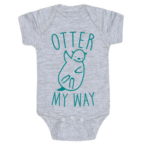 Otter My Way Baby One-Piece