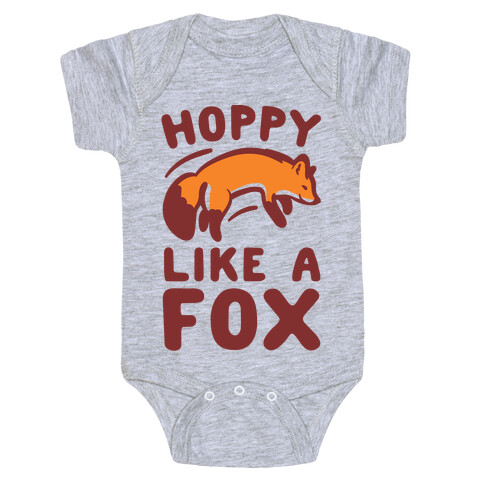 Hoppy Like A Fox Baby One-Piece