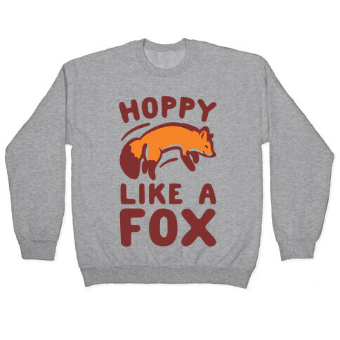 Hoppy Like A Fox Pullover