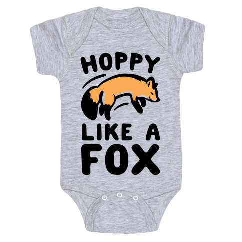 Hoppy Like A Fox Baby One-Piece