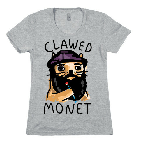 Clawed Monet Womens T-Shirt