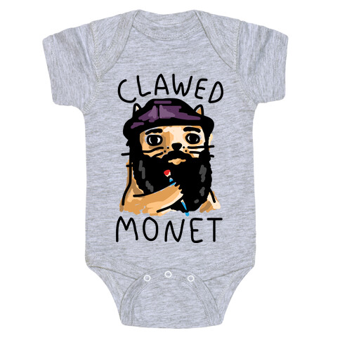 Clawed Monet Baby One-Piece