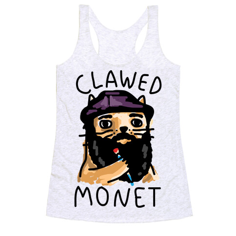 Clawed Monet Racerback Tank Top