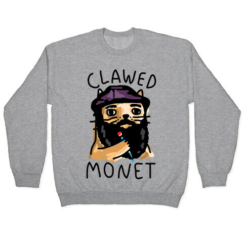 Clawed Monet Pullover