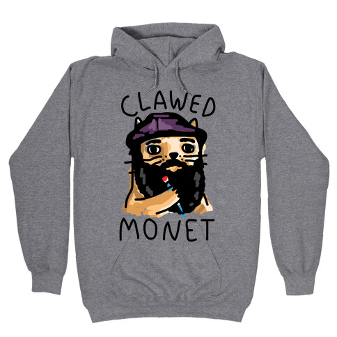 Clawed Monet Hooded Sweatshirt