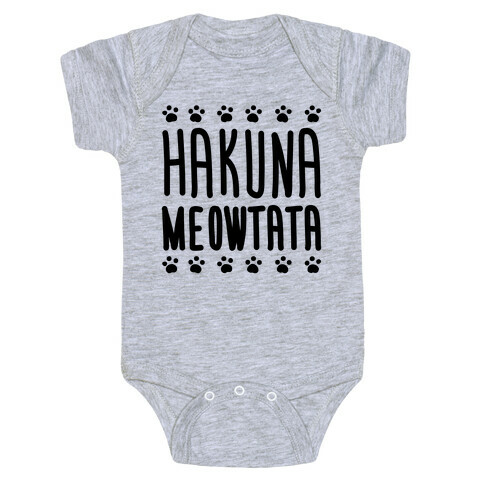Hakuna Meowtata Baby One-Piece