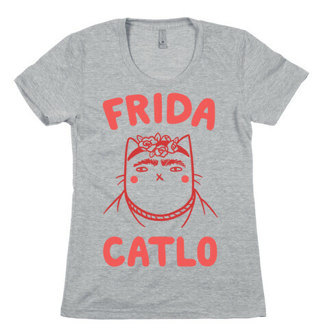 Frida Catlo Womens T-Shirt