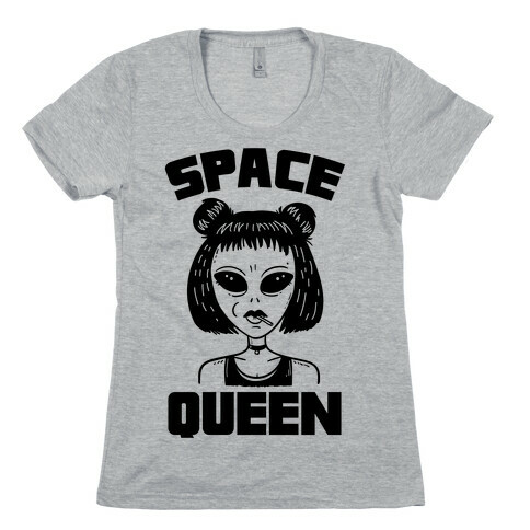 Space Queen Womens T-Shirt