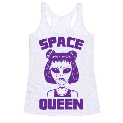 Space Queen Racerback Tank Top