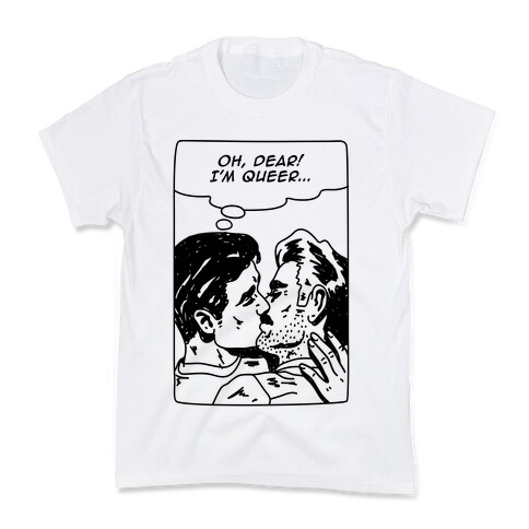 Oh Dear I'm Queer Kids T-Shirt