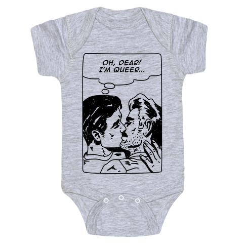 Oh Dear I'm Queer Baby One-Piece