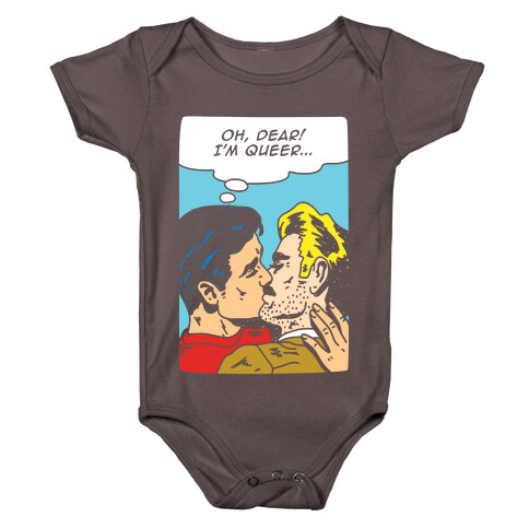 Oh Dear I'm Queer Baby One-Piece
