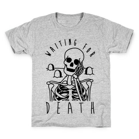 Waiting For Death Kids T-Shirt