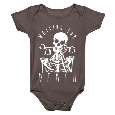 Waiting For Death Baby One-Piece