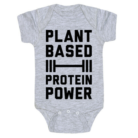Plant Based Protein Power Baby One-Piece
