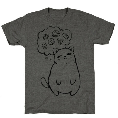 Tubby Cat Food Dreams T-Shirt