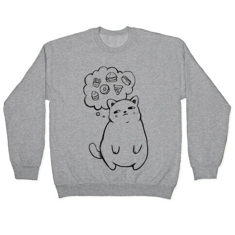 Tubby Cat Food Dreams Pullover
