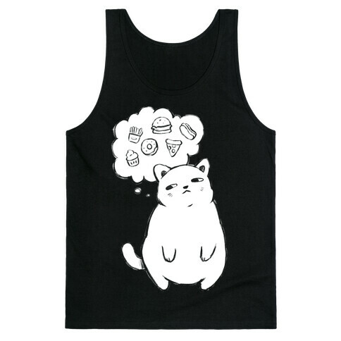 Tubby Cat Food Dreams Tank Top