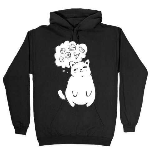 Tubby Cat Food Dreams Hooded Sweatshirt