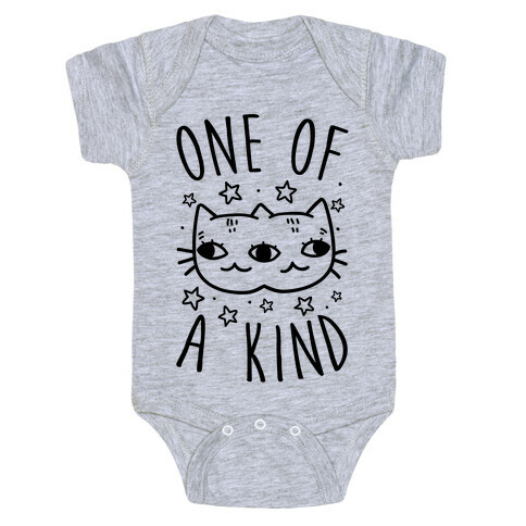 One Of A Kind Cat Baby One-Piece