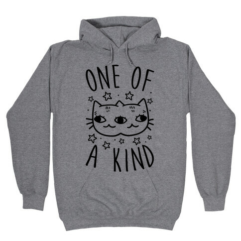 One Of A Kind Cat Hooded Sweatshirt