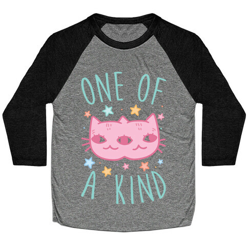 One Of A Kind Cat Baseball Tee