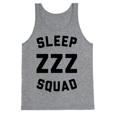 Sleep ZZZ Squad Tank Top