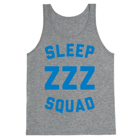 Sleep ZZZ Squad Tank Top
