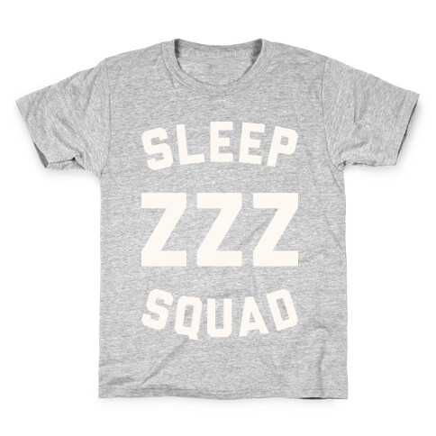 Sleep ZZZ Squad Kids T-Shirt
