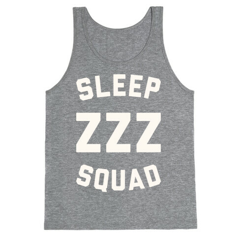 Sleep ZZZ Squad Tank Top