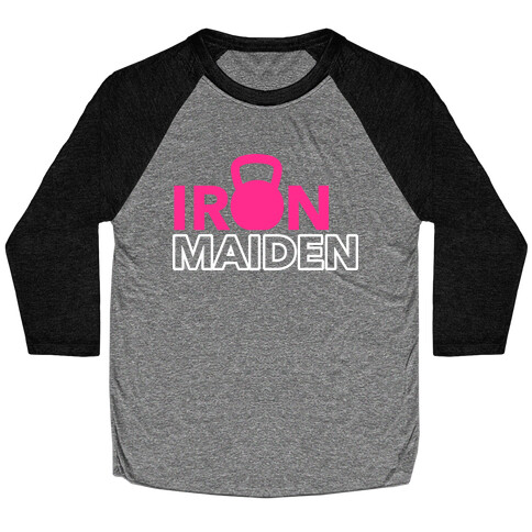 Iron Maiden (Kettlebell) Baseball Tee