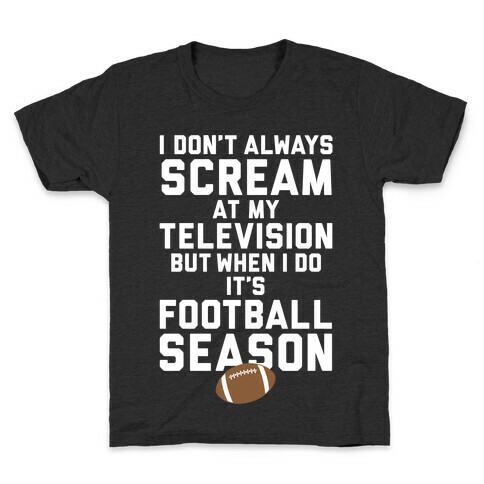 Football Season Kids T-Shirt