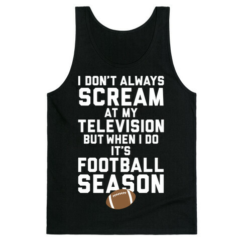 Football Season Tank Top