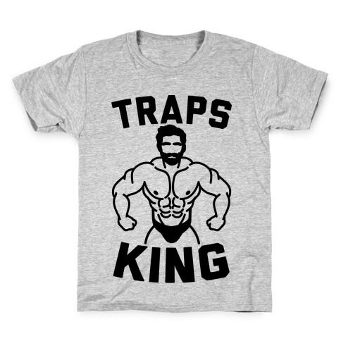 Traps King Parody Kids T-Shirt