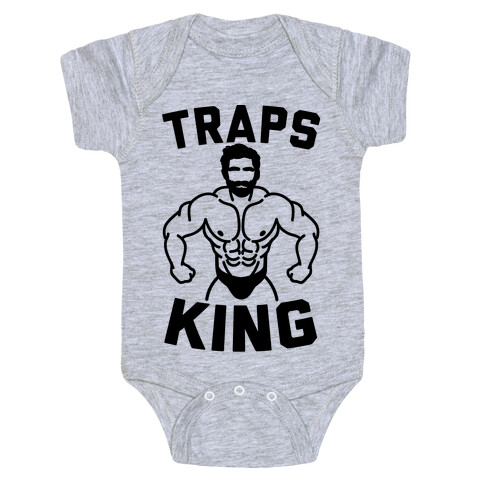 Traps King Parody Baby One-Piece