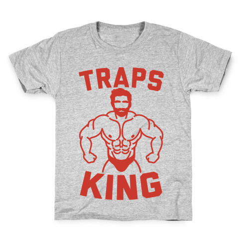 Traps King Parody Kids T-Shirt