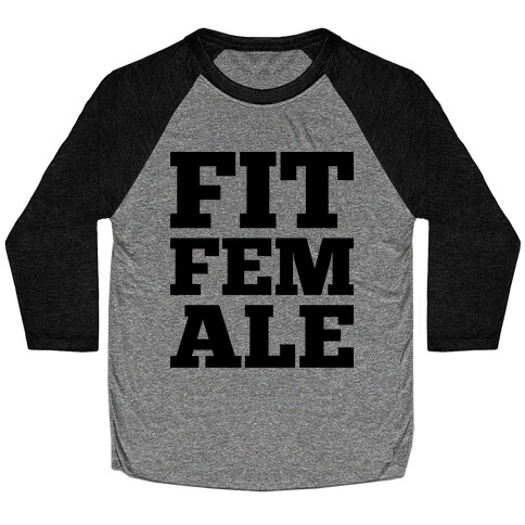 Fit Female Baseball Tee