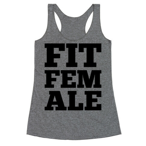 Fit Female Racerback Tank Top