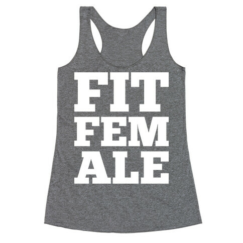 Fit Female Racerback Tank Top