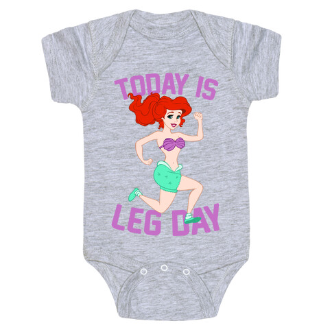 Today Is Leg Day Baby One-Piece