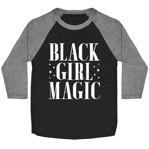 Black Woman Magic Baseball Jersey