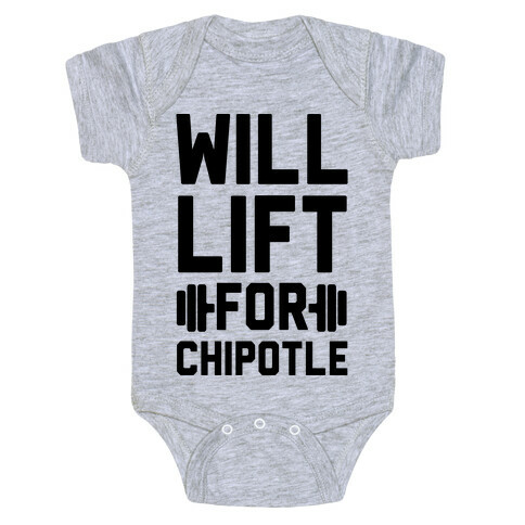 Will Lift For Chipotle Baby One-Piece