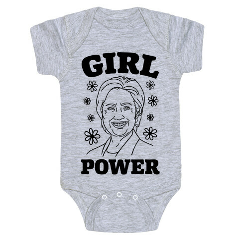 Girl Power Hillary Baby One-Piece