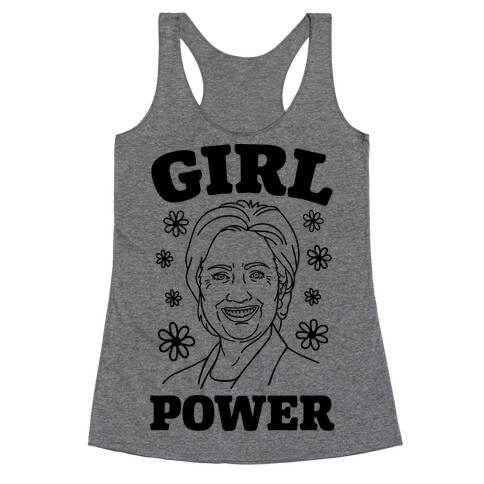 Girl Power Hillary Racerback Tank Top