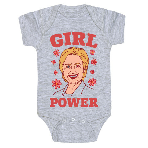 Girl Power Hillary Baby One-Piece