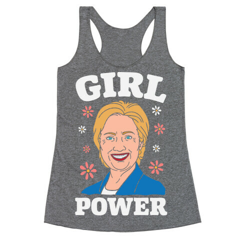 Girl Power Hillary Racerback Tank Top